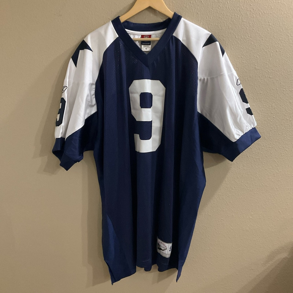Vintage Reebok NFL Gridiron Dallas Cowboys Tony Romo Throwback Jersey size 56